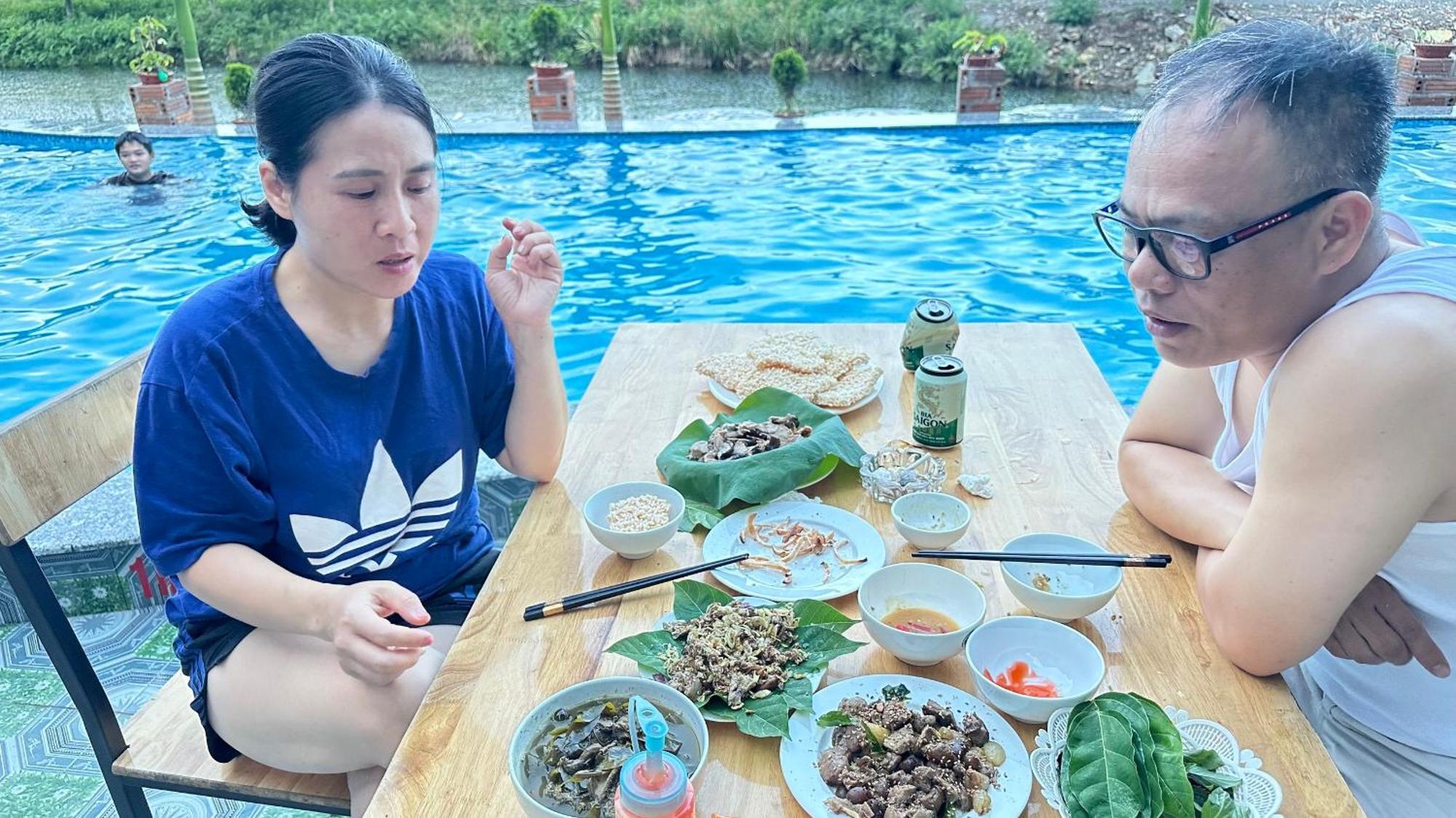 Tam Coc Moutainside Деревянный коттедж *