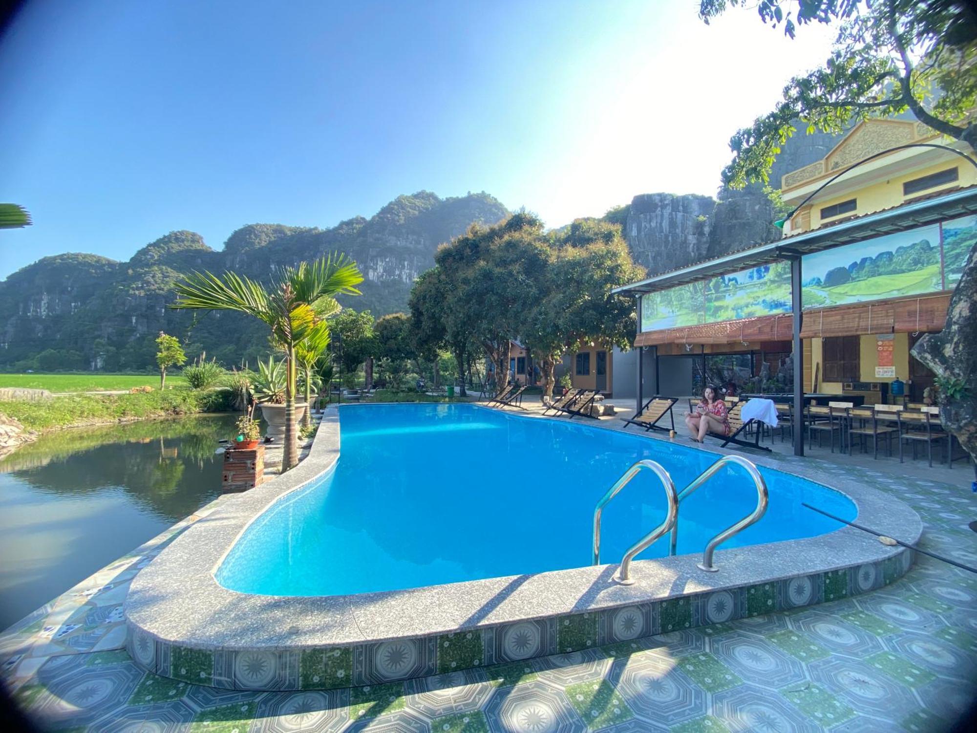 Tam Coc Moutainside Деревянный коттедж Ниньбинь